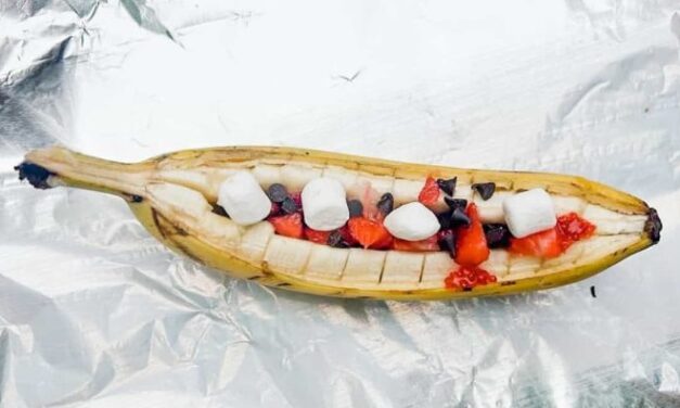 Campfire Banana Boats