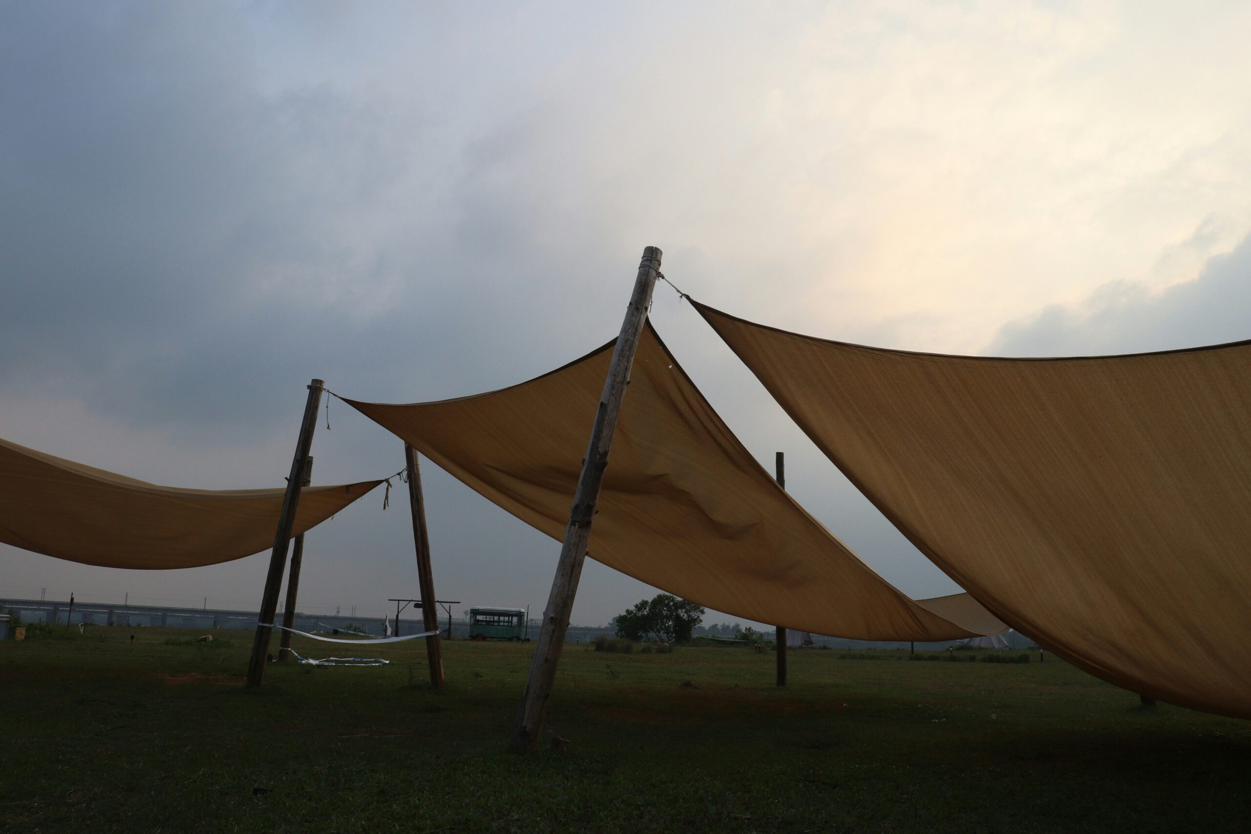 Build a DIY Awning or Tarp Shelter for Shade