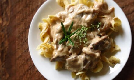 Dutch Oven Beef Stroganoff
