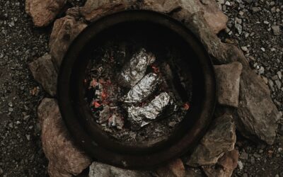 Campfire Baked Potatoes in Foil