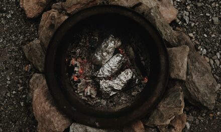 Campfire Baked Potatoes in Foil